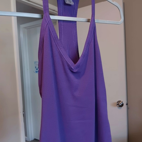 Purple Racerback Tank Top - Unbranded - Picture 3 of 9